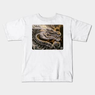 Golden Dragoness 2 Kids T-Shirt